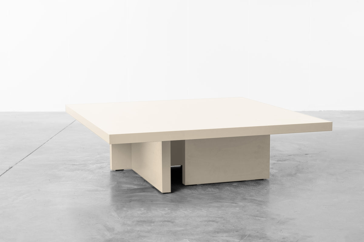Ecru wooden coffee table by Bobbie Bahama